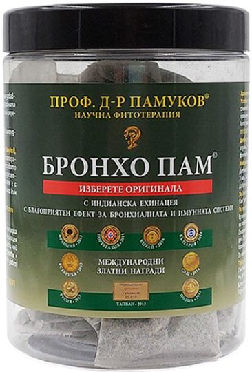 ПРОФ. Д-Р ПАМУКОВ БРОНХО ПАМ Original Чай за бронх. с-ма | Befit