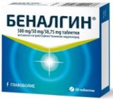 BENALGIN Беналгин 500 мг/20 табл., Teva