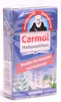 CARMOL Кармолис Пастили без захар, успокояват гърлото 45 г