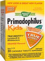 NW PRIMADOPHILUS KIDS Пробиотици Порток. 2+г 80мг/30 дъв.таб