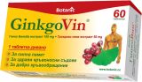 GINKGOVIN Гинко Билоба 100 мг + Гроздово семе 50 мг/60 табл.