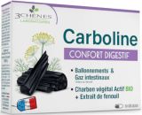 3CHENES CARBOLINE Освобождава чревни газове 30 таблетки