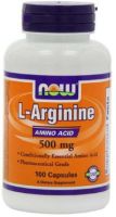 NOW L-ARGININE Аминокиселина 500 мг/100 капс.