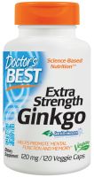 DOCTOR'S BEST EXTRA STRENGHT GINKO Гинко Билоба 120 мг, 120 капсули