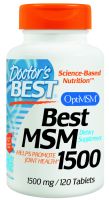 DOCTOR'S BEST МСМ Поддържа ставния комфорт 1500 мг/120табл