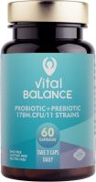 VITAL BALANCE Естествен Пробиотик + Пребиотик 60 капс.