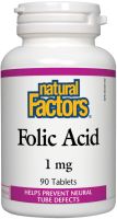 NF FOLIC ACID Фолиева киселина (Фолат) 1 мг/90 табл.