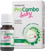 PROCOMBO BABY пробиотични капки за бебета и малки деца 5 мл