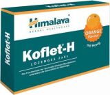 HIMALAYA KOFLET-H Дражета за гърло с Мед и Портокал 12 броя