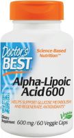 DOCTOR'S BEST ALPHA-LIPOIC ACID (600mg) Алфа-липоева к-на 60