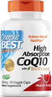 DOCTOR'S BEST CO Q10 with BIO PERINE (100мг) Коензин Q10 30к