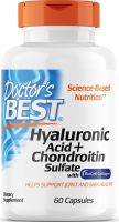 DOCTOR'S BEST HYALURONIC ACID + CHONDROITIN Хиалуронова киселина 60 капсули