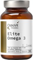 OSTROVIT ELITE OMEGA 3 Елит Омега 3 + Витамин Е 30 капс.