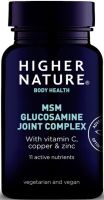 HIGHER NATURE MSM Глюкозамин ставен комплекс 90 табл.