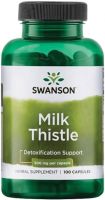 SWANSON MILK THISTLE 500 mg Бял Трън за детокс 100 капсули