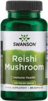 SWANSON REISHI MUSHROOM Гъба Рейши за имунитет 60 капсули