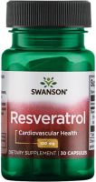SWANSON RESVERATROL Ресвератрол за кръвоносната система 30 капсули