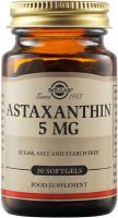 SOLGAR ASTAXANTHIN 5 mg Астаксантин 30 меки капс.