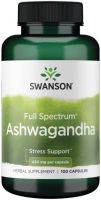 SWANSON ASHWAGANDHA Ашваганда при срес 100 капсули