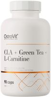 OSTROVIT CLA+Зелен чай+L-карнитин за отслабване 90 гел капсули