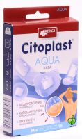 MEDICA CITOPLAST Aqua Водоустойчиви пластири 2 размера 16 бр