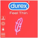 DUREX FEEL THIN Презервативи супер тънки 3 бр.