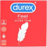 DUREX FEEL ULTRA THIN Презервативи супер тънки 3 бр.
