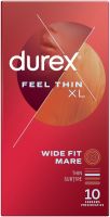 DUREX FEEL THIN XL Презервативи 10 броя