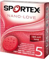 SPORTEX NANO-LOVE Презервативи супер тънки, лубрикирани 5 бр