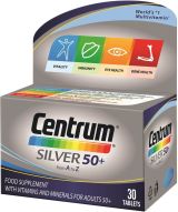 CENTRUM SILVER 50+ Витамини и минерали за възрастни 30 табл.