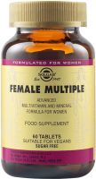 SOLGAR FEMALE MULTIPLE Витамини за жени 60 табл.