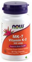 NOW MK-7 VITAMIN K-2 Витамин К2 100 мкг/60 капс.