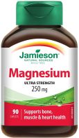 JAMIESON MAGNESIUM 250 mg Магнезий 90 табл.