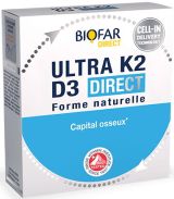 BIOFAR ULTRA K2 D3 DIRECT за здрави кости 14 сашета