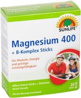 SUNLIFE MAGNESIUM 400 mg+B-komplex Магнезий+B комплекс 20 са