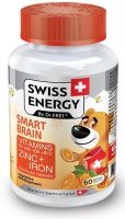 SWISS ENERGY SMART BRAIN Дет. витамини за умств. разв. 60таб