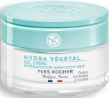 YVES ROCHER HYDRA VEGETAL 48H Едулис крем за смесена кожа 50 мл