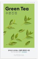 MISSHA GREEN TEA Текстилна маска за лице с Зелен чай