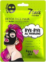 7 DAYS TOTAL BLACK DETOX Детоксикираща маска за лице 25 г