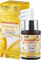 VICTORIA BEAUTY AGE PRO Серум за лице с витамин C 30 мл 