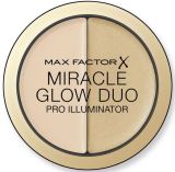 MAX FACTOR MIRACLE GLOW DUO Коректор & хайлайтър 10 Light