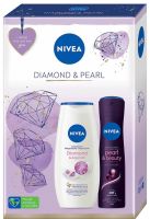 NIVEA DIAMOND PEARL Комплект (Душ-гел 250 мл + Дезодорант)