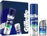 GILLETTE Комплект Гел за бръснене Series Sensitive 200 мл +
Успокояваща пяна 150 мл