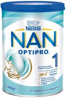 Nestle NAN 1 OPTIPRO Мляко за кърмачета 0+ мес. 400 г