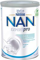 Nestle NAN EXPERT PRO БЕЗ ЛАКТОЗА Мляко за кърмач. 0+м 400г