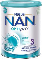 Nestle NAN 3 OPTIPRO Мляко за малки деца 1-2 год. 800 г