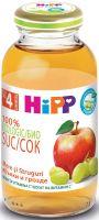 HIPP БИО Сок от ябълка и грозде 4+ мес. 200 мл