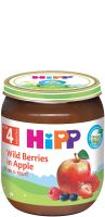 HIPP БИО Горски плодове с ябълка 4+ мес. 125 г