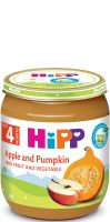 HIPP БИО Тиква с ябълки 4+ мес. 125 г