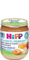 HIPP БИО Праскови и кайсии с извара 7+ мес. 160 г